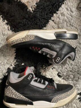 Air Jordan 3 Retro OG Black Cement 2018 Size 10